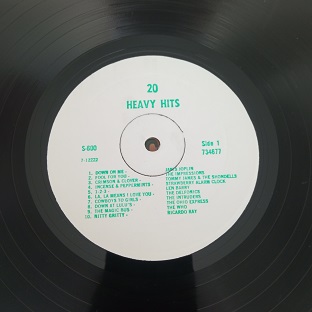 20 Heavy Hits Lp 33t Vinyle
