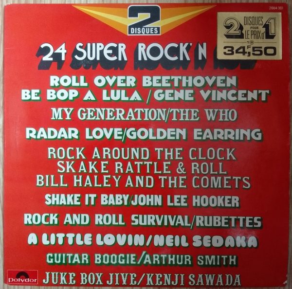 24 Super Rock’n Roll 2x33t Vinyle