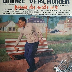 André Verchuren ‎– Parade Des Succès N°3 (Compilation) 78T Vinyle
