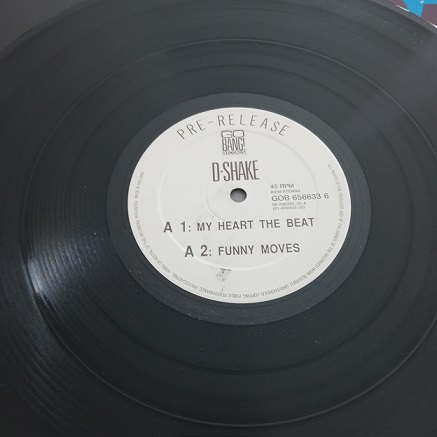 D-Shake – My Heart The Beat Maxi 45T Vinyle