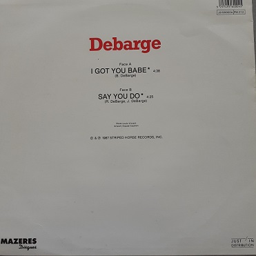 Debarge-I Got You Babe Maxi45t Dos Vinyle