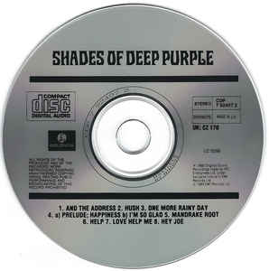Deep Purple ‎– Shades Of Deep Purple Album (CD) - VinylesandCo