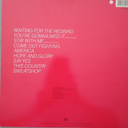 Easterhouse – Waiting For The Redbird Lp 33t Vinyle