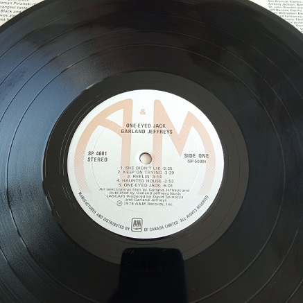 Garland Jeffreys – One-Eyed Jack Lp 33t Vinyle