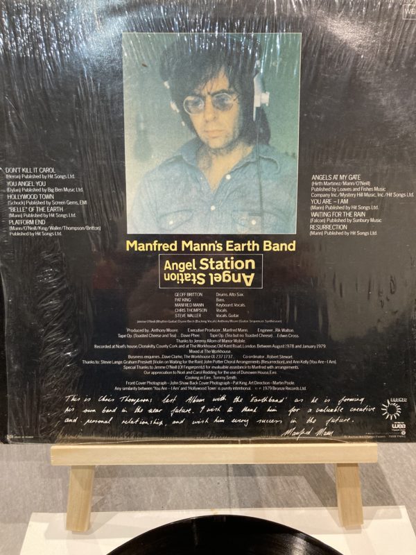 Manfred Mann's Earth Band – Angel Station LP vinyl