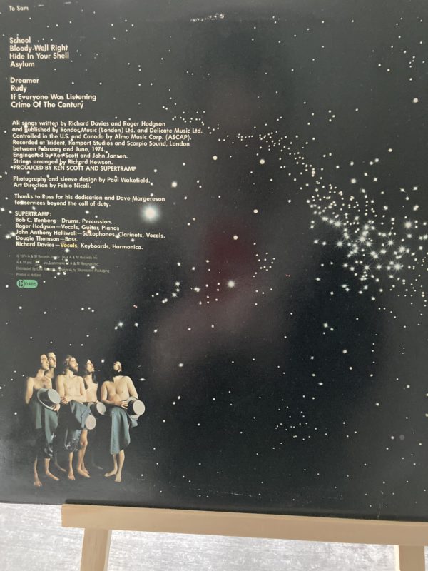 Supertramp – Crime Of The Century LP Vinyl 1974