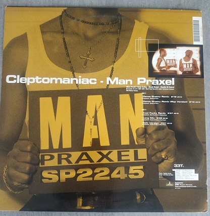 Man Praxel Cleptomaniac Maxi33t Vinyle