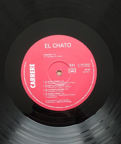El Chato ‎– Imagine (LP.33t) Vinyle