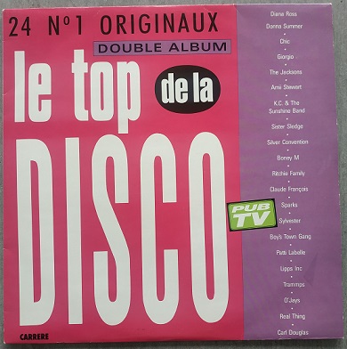 Le Top De La Disco (Compilation 2xVinyl)