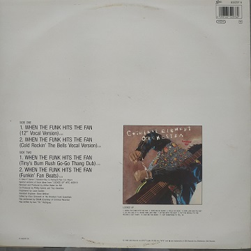 Criminal Element Orchestra ‎– When The Funk Hits The Fan (Maxi45t) Vinyle