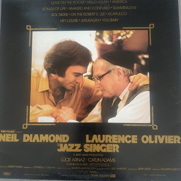 Neil Diamond ‎– The Jazz Singer "Original Songs From The Motion Picture" (33t) Vinyle