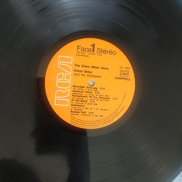 Glenn Miller And His Orchestra ‎– The Glenn Miller Story (33t) Vinyle