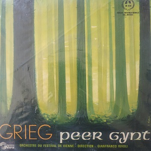 Grieg, Orchestre Du Festival De Vienne, Gianfranco Rivoli ‎– Peer Gynt (7",3333 ⅓ RPM) Vinyle