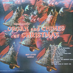 Ashley Tappen ‎– Hammond Organ And Chimes At Christmas (33t) Vinyle
