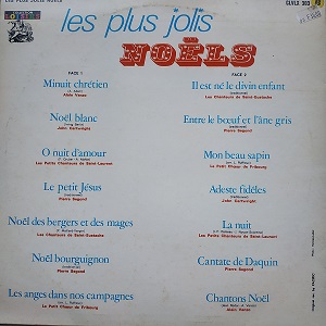 Les Plus Jolis Noëls (33t) Vinyles