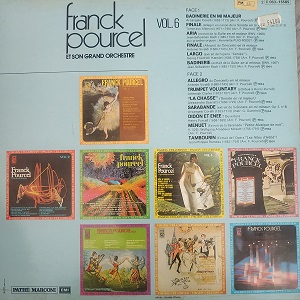 Franck Pourcel Et Son Grand Orchestre ‎– Pages Célèbres Vol. 6 (33t) Vinyle