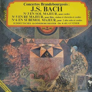 J.S. Bach - Süddeutsches Kammerorchester ‎– Concertos Brandebourgeois (33t) Vinyle