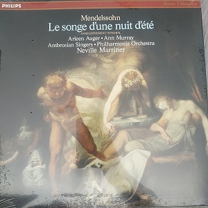 Mendelssohn ‎– A Midsummer Night's Dream (33t) Vinyle