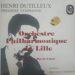 Henri Dutilleux, Orchestre Philharmonique de Lille ‎– Première Symphonie (33t) Vinyle