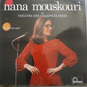 Nana Mouskouri ‎– Au Théâtre Des Champs-Élysées (33t) Vinyle