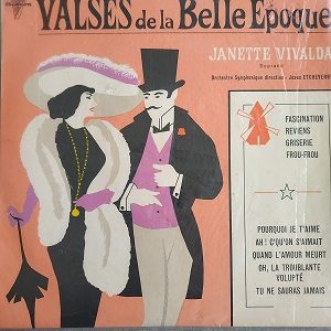 Janette Vivalda ‎– Valses De La Belle Époque 78T Vinyle