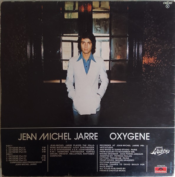Jean Michel Jarre – Oxygène Vinyle
