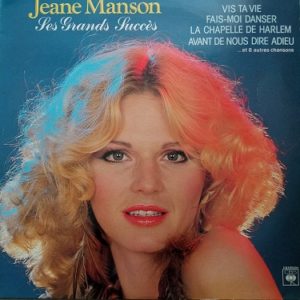 Jeane Manson ‎– Ses Grands Succès Lp 33t vinyle