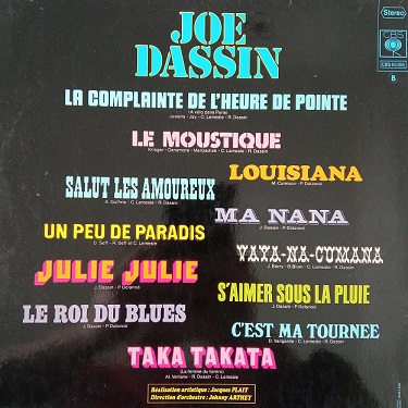 Joe Dassin ‎– Joe Lp 33t Vinyle
