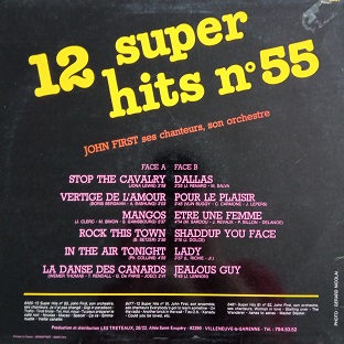 John First Ses Chanteurs Son Orchestre ‎– 12 Super Hits N° 55 Lp 33t Vinyle