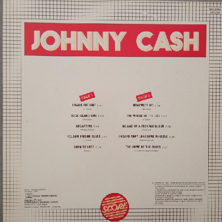 Johnny Cash – Johnny Cash Lp 33t Vinyle