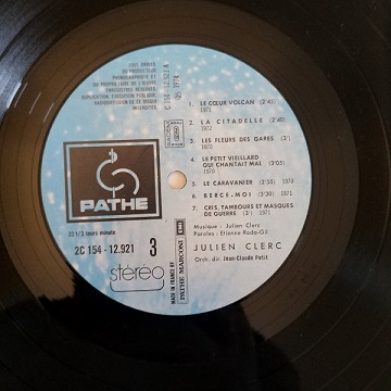 Julien Clerc ‎– Julien (3xLP) Vinyle