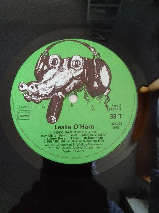 Leslie O'Hara – Gipsy Boy Vinyle