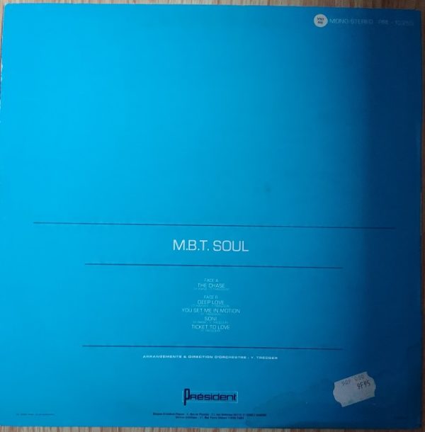 M.B.T. Soul – Disco Vinyle