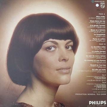 Mireille Mathieu ‎– Mon Credo Lp 33t Vinyle
