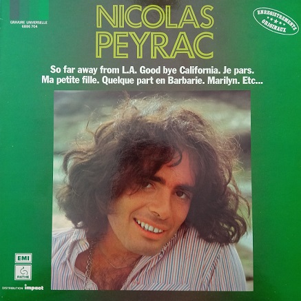 Nicolas Peyrac – Nicolas Peyrac Lp 33t Vinyle