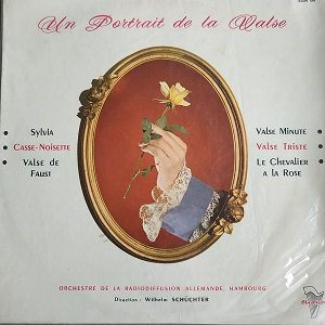 Orchestre De La Radiodiffusion Allemande De Hambourg* Direction Wilhelm Schüchter ‎– Un Portrait De La Valse Album 78T Vinyle