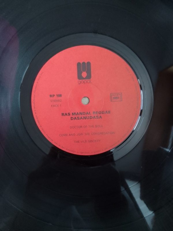 Ras Mandal Reggae – Dasanudasa Vinyle