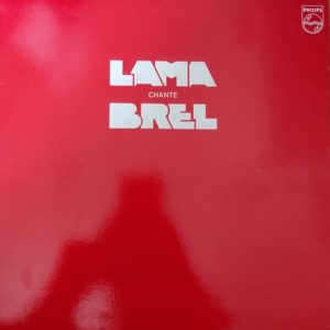 Serge Lama - Lama Chante Brel LP 33t Vinyle