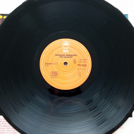 Ted Nugent – Weekend Warriors Lp 33t Vinyle