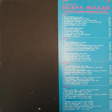 The Original Members Of Glenn Miller's Orchestra ‎– A Memorial For Glenn Miller (4xLP)