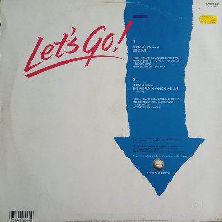 Wang Chung – Let's Go! Maxi 45T Vinyle