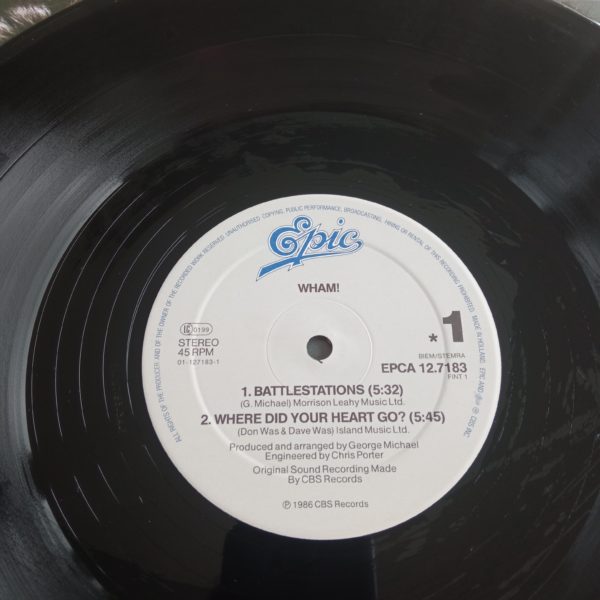 Wham! – The Edge Of Heaven Maxi 45T Vinyle